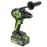 Дрель-шуруповерт акк. Greenworks GD24DD90, 24V, б/щет, 45/90Нм,2x4Ач,ЗУ,коробка