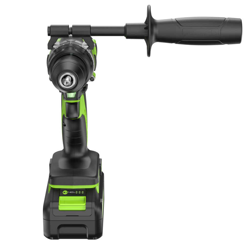 Дрель-шуруповерт акк. Greenworks GD24DD90, 24V, б/щет, 45/90Нм,2x4Ач,ЗУ,коробка
