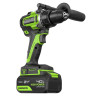 Дрель-шуруповерт акк. Greenworks GD24DD90, 24V, б/щет, 45/90Нм,2x4Ач,ЗУ,коробка