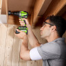 Дрель-шуруповерт акк. Greenworks GD24DD90, 24V, б/щет, 45/90Нм,2x4Ач,ЗУ,коробка
