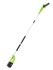 Сучкорез Greenworks GD60PS, 60v, 25 см, без АКБ и ЗУ (аккумуляторный)