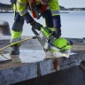 Бетонорез Greenworks 2009007, 82v, 3.2 кВт, без АКБ И ЗУ (аккумуляторный)