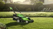 Аккумуляторная газонокосилка Greenworks G40LM41K4, 40v, 41 см, АКБ 4 А·ч и ЗУ