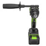 Аккумуляторная ударная дрель-шуруповерт Greenworks GD24DD140k4, 24v, 140 Нм, Anti-kickback, в комплекте АКБ 4 А·ч и ЗУ