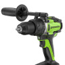 Аккумуляторная ударная дрель-шуруповерт Greenworks GD24DD140k4, 24v, 140 Нм, Anti-kickback, в комплекте АКБ 4 А·ч и ЗУ