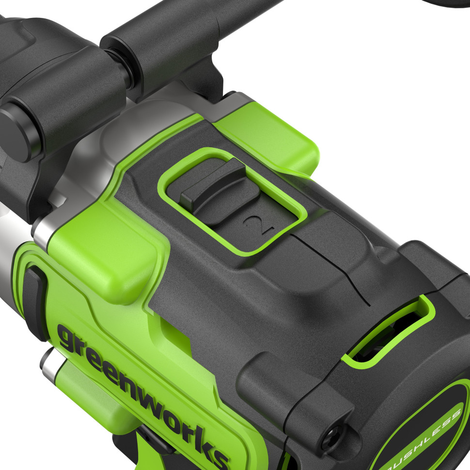 Аккумуляторная ударная дрель-шуруповерт Greenworks GD24DD140k4, 24v, 140 Нм, Anti-kickback, в комплекте АКБ 4 А·ч и ЗУ