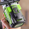 Аккумуляторная ударная дрель-шуруповерт Greenworks GD24DD140k4, 24v, 140 Нм, Anti-kickback, в комплекте АКБ 4 А·ч и ЗУ