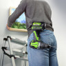 Аккумуляторная ударная дрель-шуруповерт Greenworks GD24DD140k4, 24v, 140 Нм, Anti-kickback, в комплекте АКБ 4 А·ч и ЗУ