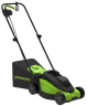 Газонокосилка Greenworks GD1200LM32, 220v, 32 см, 1.2 кВт (сетевая)
