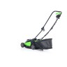 Газонокосилка Greenworks GD1200LM32, 220v, 32 см, 1.2 кВт (сетевая)
