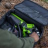 Цепная пила Greenworks GD24CSMNXk2, 24v, 15 см, в комплекте с АКБ 2 А·ч и ЗУ (аккумуляторная, мини)