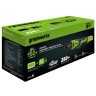 Гайковерт-трещотка акк. Greenworks GD24RW, 24V,б/щет,0-250об/мин, 1/2", 80Нм, 70 мм,1x2Ач,ЗУ,сумка,коробка