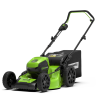 Газонокосилка Greenworks GD60LM46HPk4, 60v, 46 см, в комплекте с АКБ 4 А·ч и ЗУ (аккумуляторная)