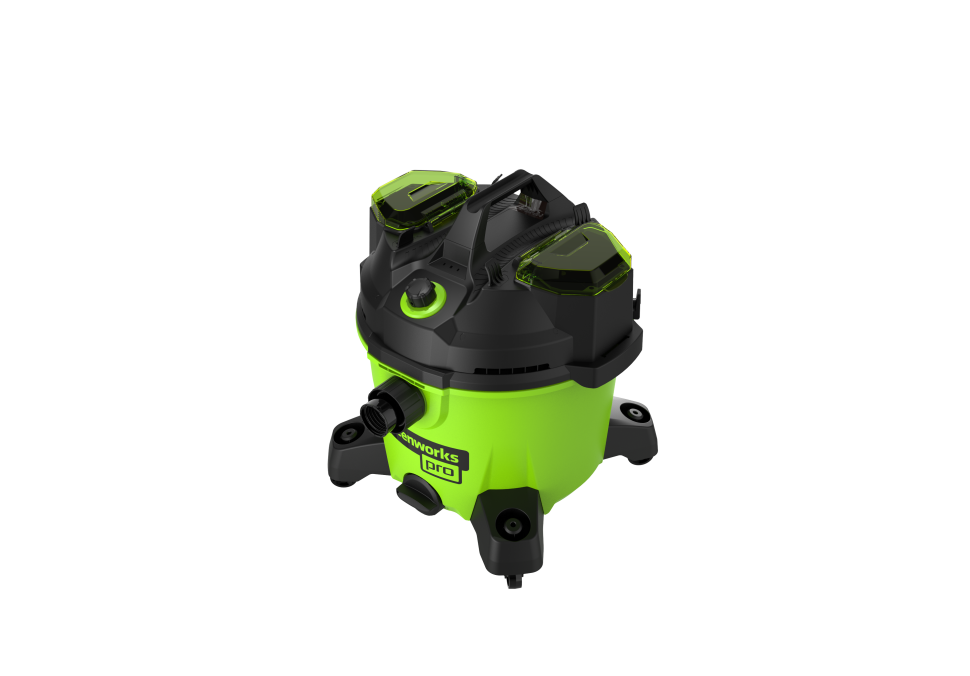 Строительный пылесос Greenworks G120WDV, 220v, 1.3 кВт (сетевой)