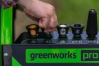 Мойка высокого давления Greenworks GDPW60DP, 60v, 250 бар, без АКБ и ЗУ (аккумуляторная)