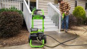 Мойка высокого давления Greenworks GDPW60DP, 60v, 250 бар, без АКБ и ЗУ (аккумуляторная)