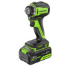 Гайковерт ударный акк. Greenworks G24IW200, 24V,б/щет, 3/8'', 200Нм, 1х4Ач,ЗУ,коробка