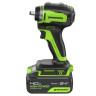 Гайковерт ударный акк. Greenworks G24IW200, 24V,б/щет, 3/8'', 200Нм, 1х4Ач,ЗУ,коробка