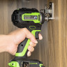 Гайковерт ударный акк. Greenworks G24IW200, 24V,б/щет, 3/8'', 200Нм, 1х4Ач,ЗУ,коробка