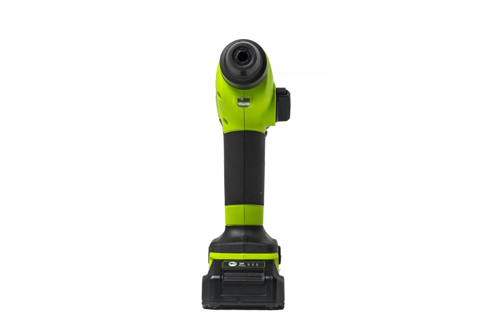 Перфоратор Greenworks GD24SDS1k2, 24v, 1,2 Дж, в комплекте с АКБ 2 А·ч и ЗУ (аккумуляторный)