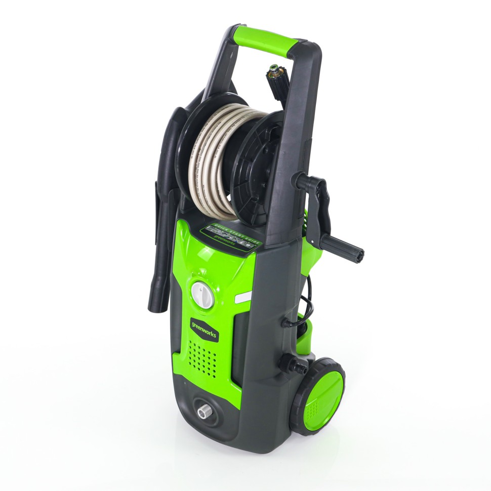 Мойка высокого давления Greenworks GPWG4II Gen 2, 130 бар, 1.8 кВт (сетевая)