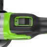 Угловая шлифовальная машина акк. Greenworks GD24AG, 24V, б/щет, 125 мм, 10500 об/мин,1x4Ач,быстрое ЗУ,коробка