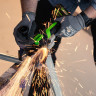 Угловая шлифовальная машина акк. Greenworks GD24AG, 24V, б/щет, 125 мм, 10500 об/мин,1x4Ач,быстрое ЗУ,коробка
