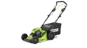 Газонокосилка Greenworks GD60LM46SPk4, 60v, 46 см, в комплекте с АКБ 4 А·ч и ЗУ (аккумуляторная, самоходная)