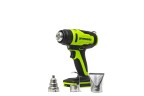 Аккумуляторный строительный термофен Greenworks G24HG, 24v, 550°С, 200 л/мин, без АКБ и ЗУ