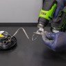Аккумуляторный строительный термофен Greenworks G24HG, 24v, 550°С, 200 л/мин, без АКБ и ЗУ