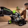 Торцовочная пила акк. Greenworks GD24MS216, 24V, б/щ, 4800 об/мин, 216x30мм,рез 65х310мм,c 1х5 АКБ Ач и ЗУ (1501707UG)