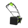 Аккумуляторная газонокосилка Greenworks GD40LM361k8, 40v, нож 36 см, (1120 Вт, 1.5 л.с.), в комплекте с АКБ 8 А·ч и ЗУ