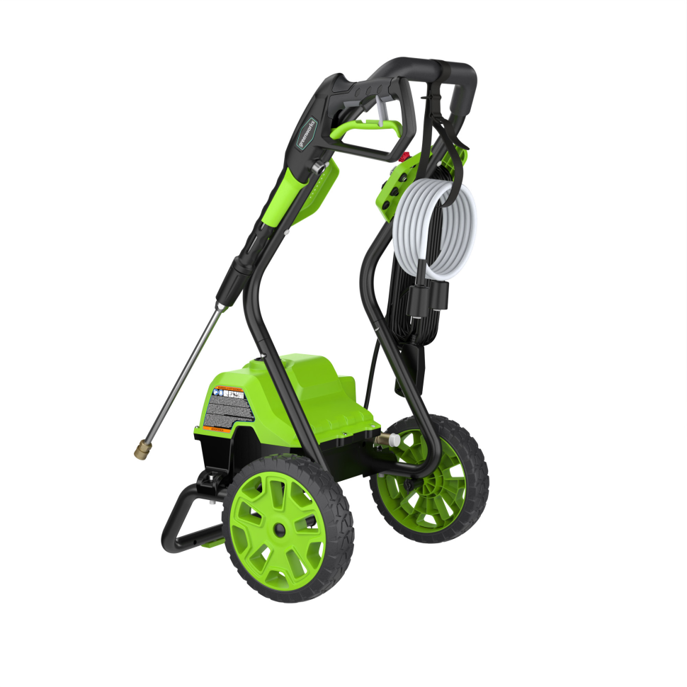 Мойка высокого давления Greenworks GPW2000, 140 бар, 2 кВт (сетевая ...