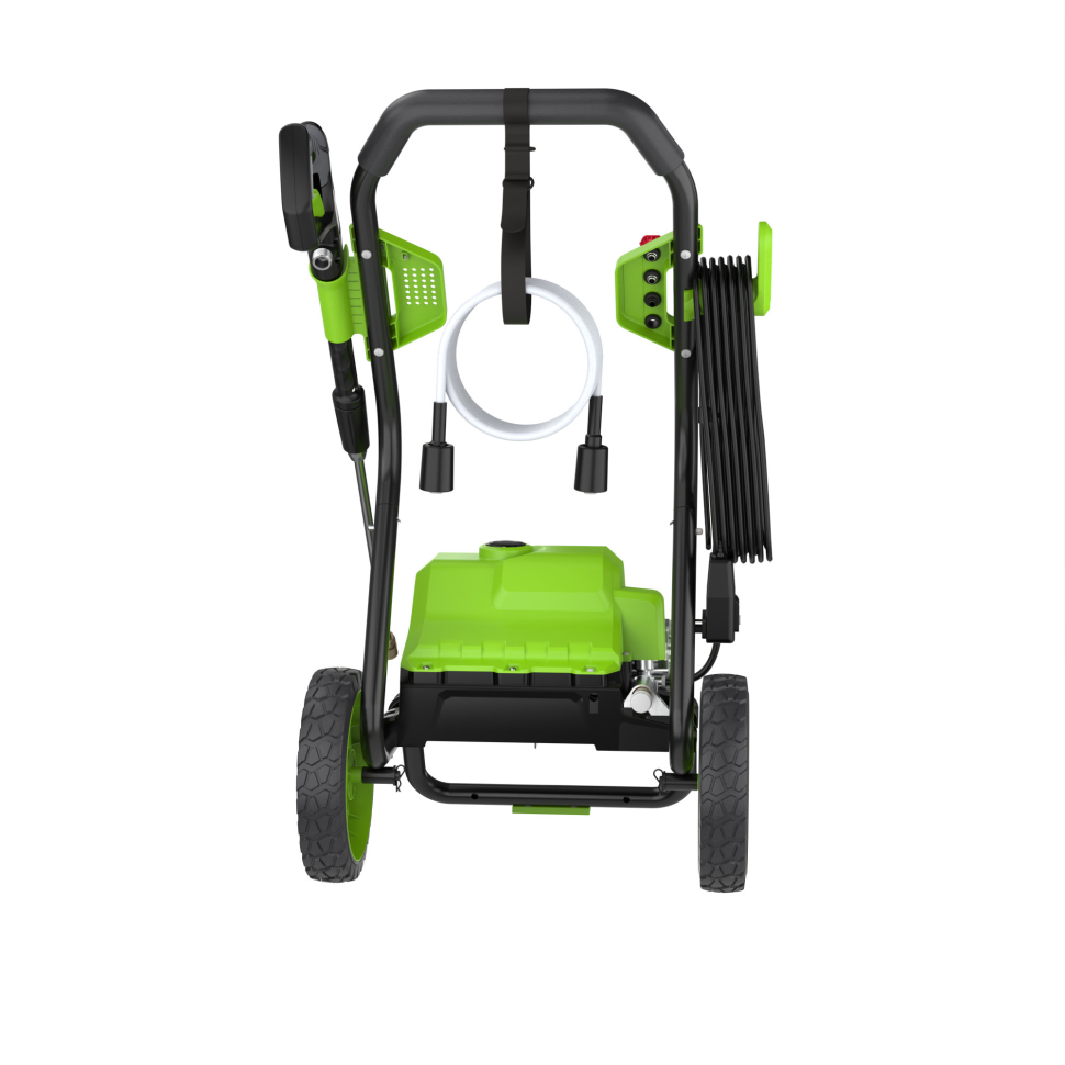 Мойка высокого давления Greenworks GPW2000, 140 бар, 2 кВт (сетевая)