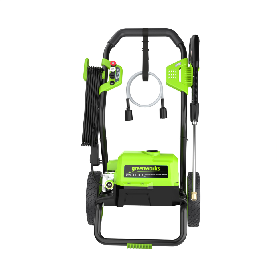 Мойка высокого давления Greenworks GPW2000, 140 бар, 2 кВт (сетевая)