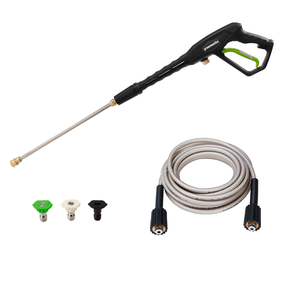 Мойка высокого давления Greenworks GPW2000, 140 бар, 2 кВт (сетевая)