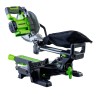 Торцовочная пила акк. Greenworks GD24MS216, 24V, б/щ, 4800 об/мин, 216x30мм,рез 65х310мм,c 1х8Ач и ЗУ(1501707UH)