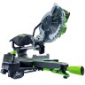 Торцовочная пила акк. Greenworks GD24MS216, 24V, б/щ, 4800 об/мин, 216x30мм,рез 65х310мм,c 1х8Ач и ЗУ(1501707UH)