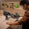 Торцовочная пила акк. Greenworks GD24MS216, 24V, б/щ, 4800 об/мин, 216x30мм,рез 65х310мм,c 1х8Ач и ЗУ(1501707UH)