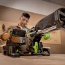 Торцовочная пила акк. Greenworks GD24MS216, 24V, б/щ, 4800 об/мин, 216x30мм,рез 65х310мм,c 1х8Ач и ЗУ(1501707UH)