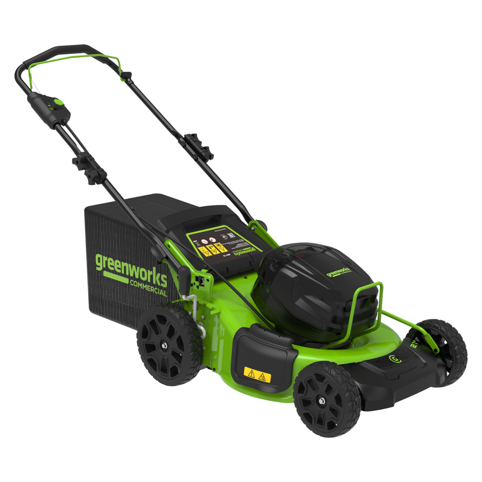 Аккумуляторная газонокосилка Greenworks GC82HPLM51k8, 82v, нож 51 см, (1.8 кВт, 2.45 л.с.), в комплекте с АКБ 8 А·ч и ЗУ