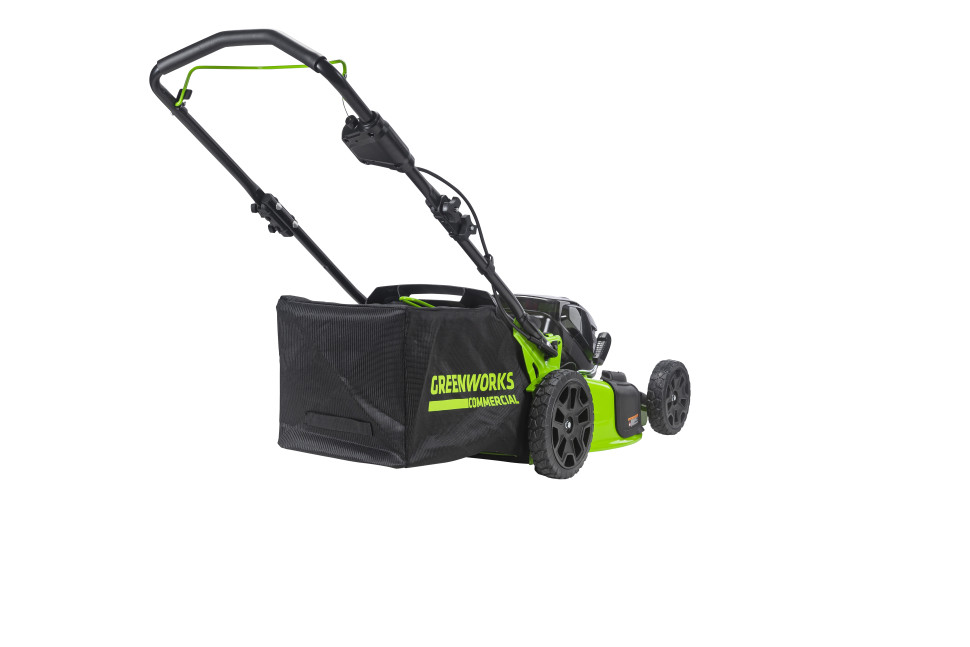 Аккумуляторная газонокосилка Greenworks GC82HPLM51k8, 82v, нож 51 см, (1.8 кВт, 2.45 л.с.), в комплекте с АКБ 8 А·ч и ЗУ