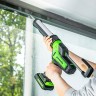 Аккумуляторный пистолет для герметиков Greenworks G24CAUk2, 24v, макс 310 мл, 1400–2900Н, 1-10 мм/с, c 1хАКБ 2Ач и ЗУ