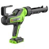 Аккумуляторный пистолет для герметиков Greenworks G24CAUk2, 24v, макс 310 мл, 1400–2900Н, 1-10 мм/с, c 1хАКБ 2Ач и ЗУ