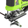 Аккумуляторный лобзик Greenworks GD24JS120, 24V, б/щет, 120 мм, 0-3500/мин, 4-ст.маятник, алю.подошва,LED,1х2Ач,ЗУ,коробка