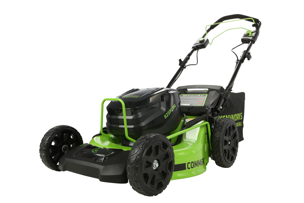 Аккумуляторная самоходная газонокосилка Greenworks GC82LM51SP2k8, 82v, нож 51 см, (2.4 кВт, 3.3 л.с.), в комплекте с АКБ 8 А·ч и ЗУ