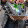 Дисковая пила акк. Greenworks GD24CS, 24V,б/щет,185х20мм, 4500 об/мин, рез 63мм,1х4Ач,ЗУ,коробка