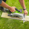 Дисковая пила акк. Greenworks GD24CS, 24V,б/щет,185х20мм, 4500 об/мин, рез 63мм,1х4Ач,ЗУ,коробка