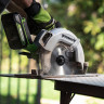 Дисковая пила акк. Greenworks GD24CS, 24V,б/щет,185х20мм, 4500 об/мин, рез 63мм,1х4Ач,ЗУ,коробка