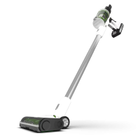 Беспроводной вертикальный пылесос greenworks GD24SVk4D, 24v, в комплекте с АКБ 4 А·ч и ЗУ (аккумуляторный, белый) + 6 насадок